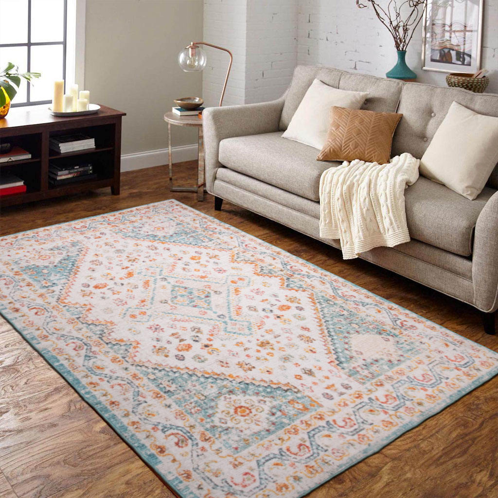 Covor faux Wilton imprimat